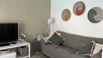 TV connectée, cheminée