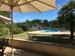 Alberca al aire libre 