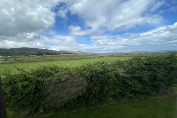 Vue depuis l’hébergement