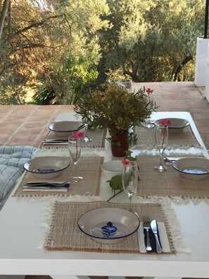 Restaurante al aire libre