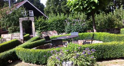 Spacious half-timbered house with garden in quiet position close to the forrest