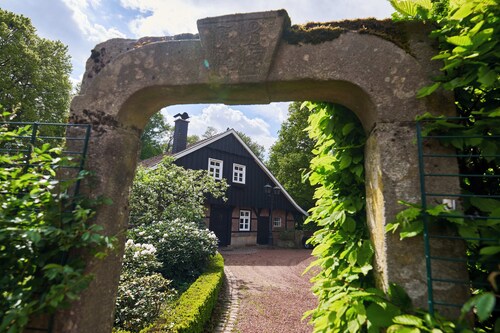 Spacious half-timbered house with garden in quiet position close to the forrest