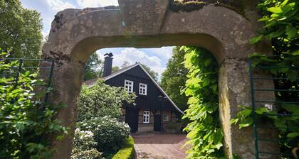 Spacious half-timbered house with garden in quiet position close to the forrest