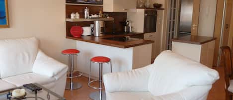 Smart TV, DVD player, livros, aparelho de som