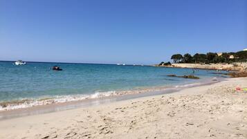 Beach nearby, sun-loungers