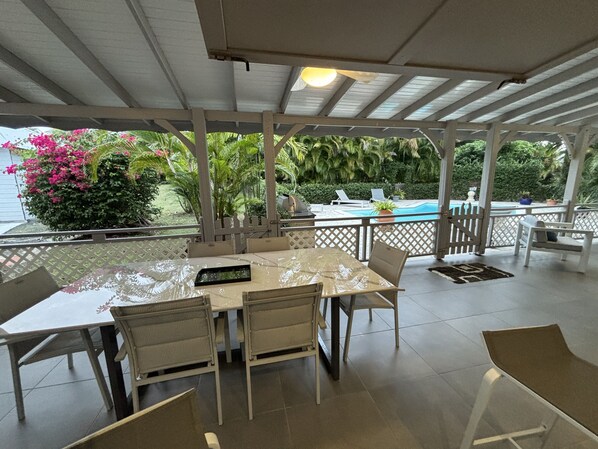 Restaurante al aire libre