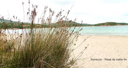 Beautiful villa*** 3bed.-150m beach-clim-piscIne.chauffée-private garden in PRUNETE