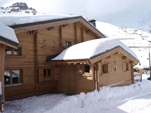 Exterior -  Luxury ski-in/ski-out Chalet with jacuzzi and sauna Tignes 2100m - Val d'Isère (Tignes)