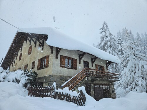 Chalet d'exception à la Plagne - pieds des pistes - 15 personnes - Balnéo