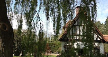 GITE VON BAIE D'AUTHIE GROFFLIERS IN EINEM GRÜNEN PARK VON 2 Hektar