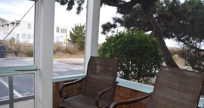 Pet Friendly Ocean Front Building Downtown Dewey Beach Sleeps 7