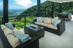 Property grounds - Sapphire Sunrise~ private pool! Perfect location to enjoy all of St. John! (St.John, USVI)