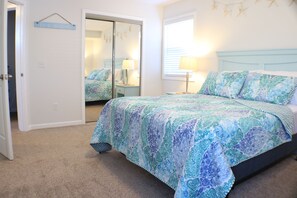 3 bedrooms, iron/ironing board, WiFi, bed sheets