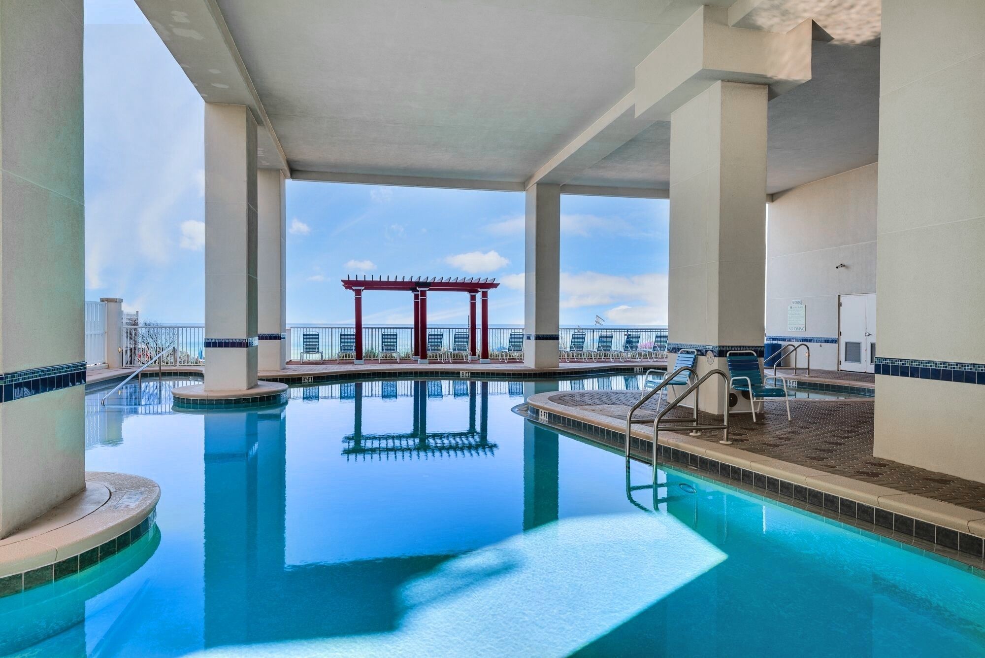 indoor pool, outdoor pool