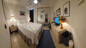 1 chambre, coffres-forts dans les chambres, fer et planche à repasser