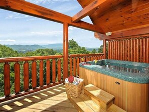 Idromassaggio all'aperto