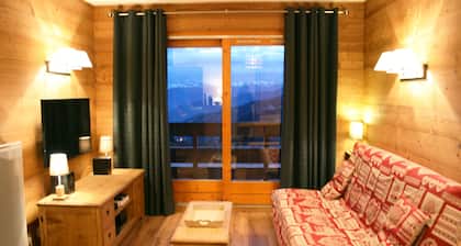 Apartment ,Direct access to the slopes,4-6 persons,35 m2,beautiful view,wifi