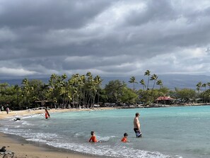 Camastros y toallas de playa 
