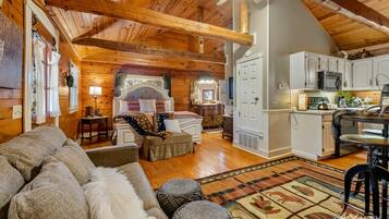 TV, fireplace, DVD player