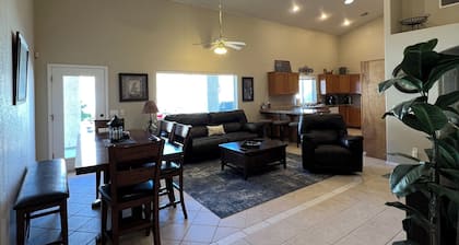 Great for families. Den is 4th bedroom with full bunk beds. Gated Community
