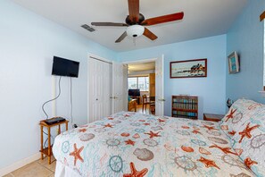 2 habitaciones, wifi gratis y ropa de cama 