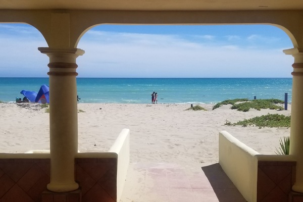 Ubicación a pie de playa