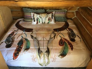 1 Schlafzimmer, Reisekinderbett, kostenloses WLAN, Bettwäsche