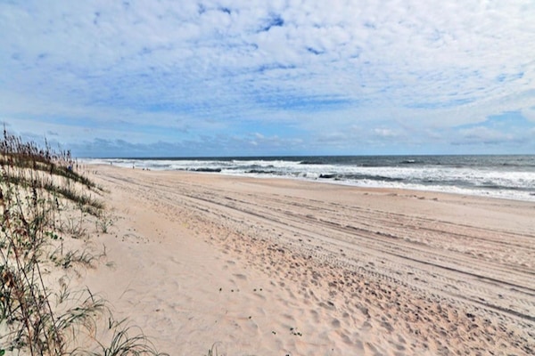 Accommodatie ligt op het strand