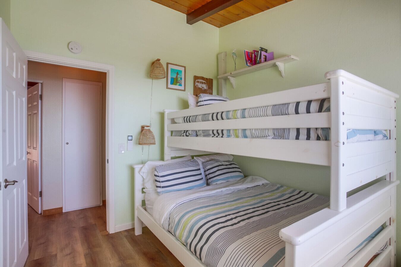 Twin over Full bunk beds