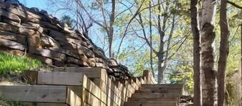 Luksuriøs romantisk havnefront-10 minutter til Halifax. Canopy seng-pejse