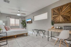 4 habitaciones, tabla de planchar con plancha y wifi gratis 