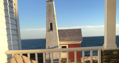 Pemaquid Point mökki lähellä majakka, kaksi makuuhuonetta Ocean View