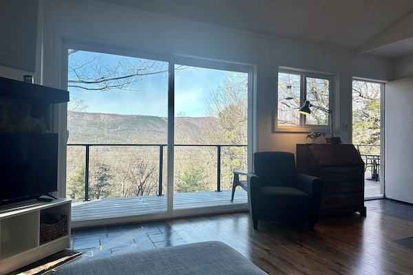 Una televisión, un reproductor de DVD, libros, un reproductor estéreo