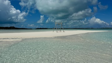 Aan het strand