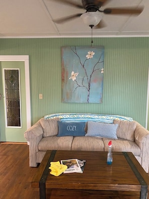 TV, DVD player, video library - Caddo River Crossing - The Bungalow - Has a view and access to the Caddo River (Caddo Gap)