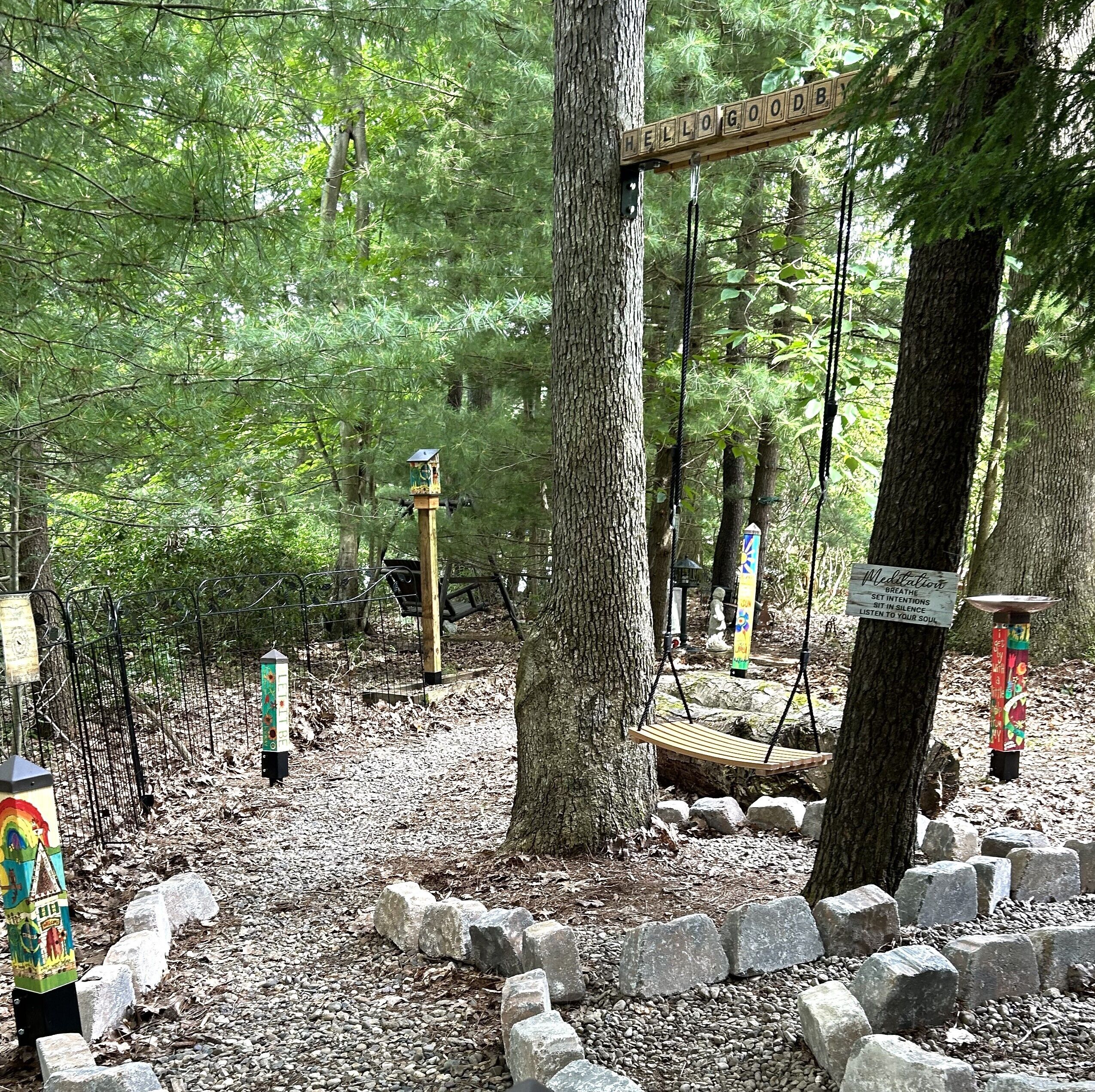 Overnattingsstedets uteområder