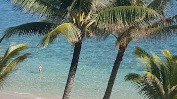 På stranden, liggestole