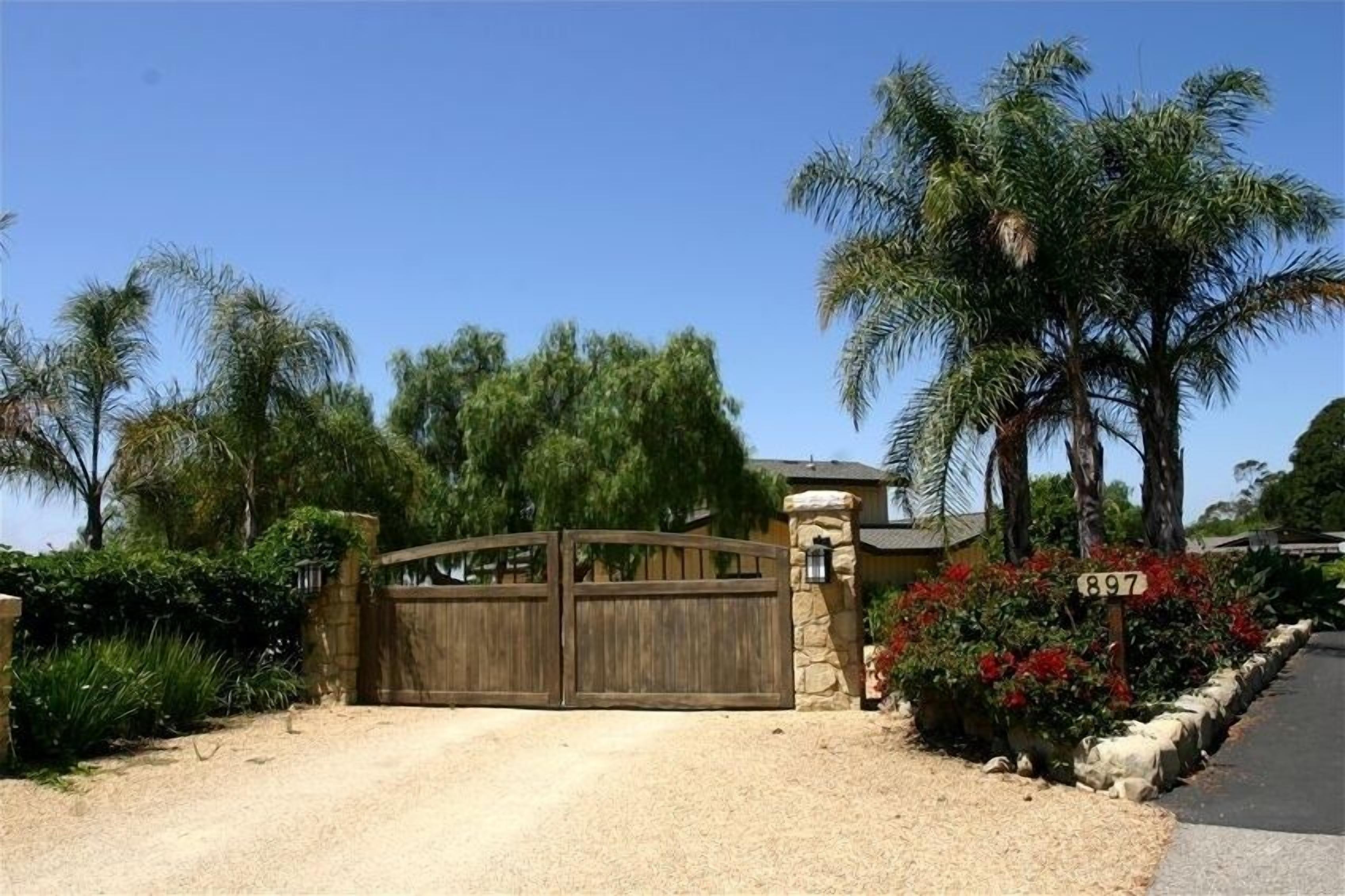 Entrance of the Property
Gate will always be opened