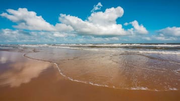 Aan het strand