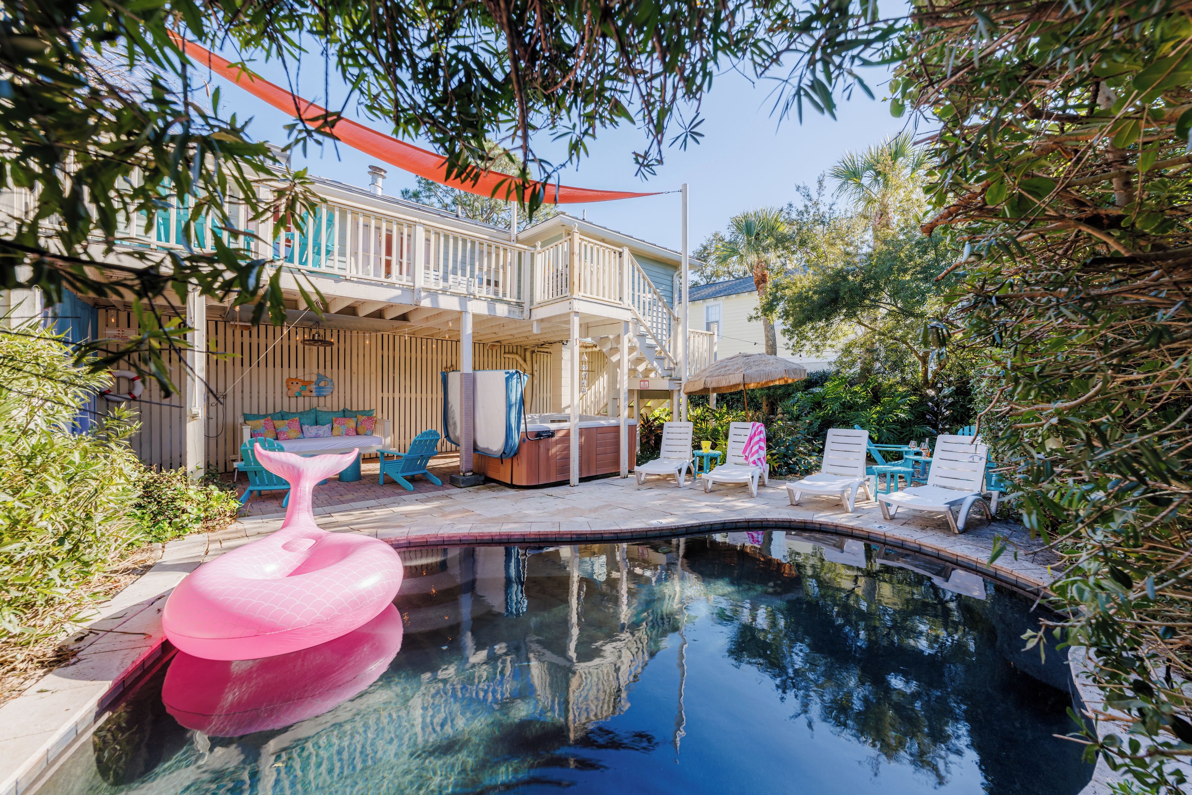 Ulkouima-allas, lämmitetty uima-allas