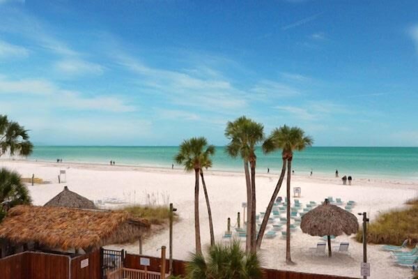 Crescent Beach and Gulf of Mexico