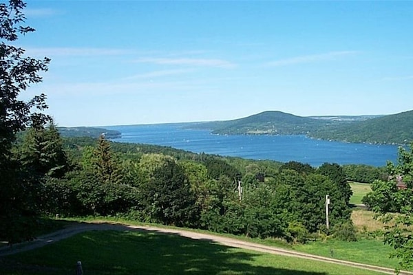 View from Front Porch of the Cabin