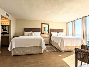 1 غرفة نوم ومكواة/لوح كي وواي فاي مجانًا وملاءات أسرّة