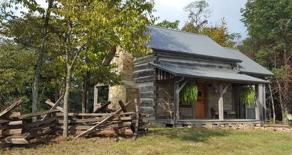 Get away from it all! Restored 1800 log cabin on 40 acres - NO cleaning fee!