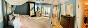 4 chambres, bureau, accès au Wi-Fi (inclus), literie fournie