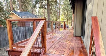 Kävelymatkan päässä järvestä! Nauti siivu Tahoen ja Kings Beachin kauneutta !!!