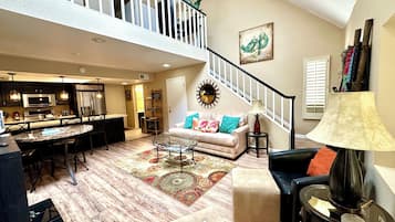 TV connectée, cheminée