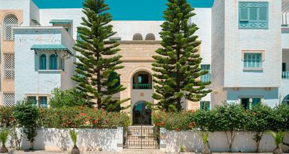 Beautiful view apartment located at Yasmine Hammamet with garden, swimming pool