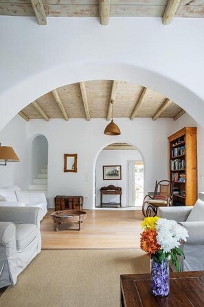 Villa, 5 Bedrooms, Private Pool | Living area | Flat-screen TV