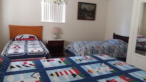 2 bedrooms, free WiFi, bed sheets, wheelchair access